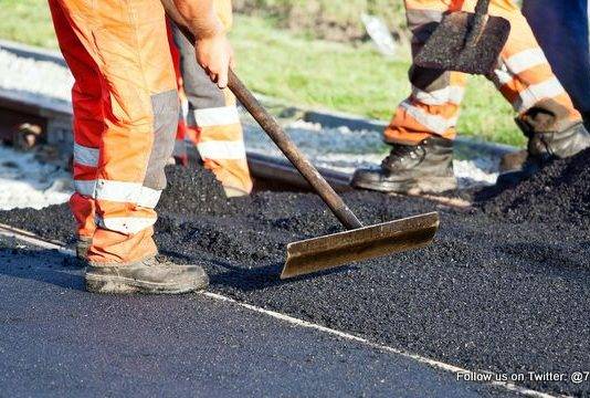 Road repairs planned this weekend along with other road works