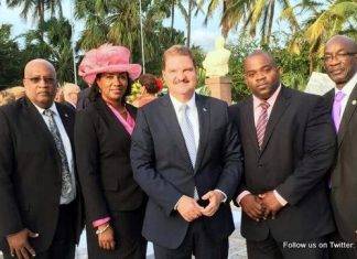 four St Maarten MP's attended Aruba day celebration in Aruba
