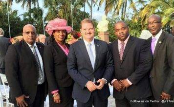 four St Maarten MP's attended Aruba day celebration in Aruba