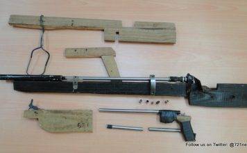 Teenager arrested for illegal weapon possession