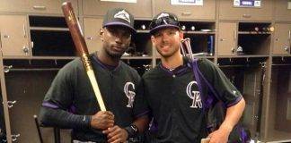 Denzel Richardson hit his first home run in this year's Spring Training