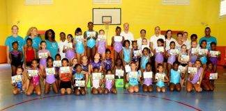 Local Gymnasts Awarded at Weekend Inter-Island Gymnastics Competition