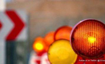 Road works commence near IZI Restaurant Welfare road