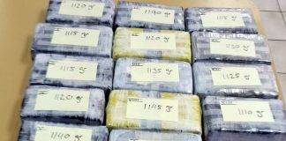 *** UPDATE ***: Sint Maarten Customs intercepted a large shipment of cocaine Sunday