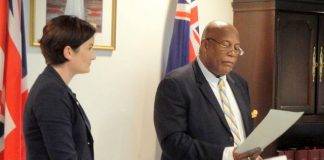 The Governor formally sworn-in the new Government of Anguilla