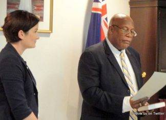 The Governor formally sworn-in the new Government of Anguilla