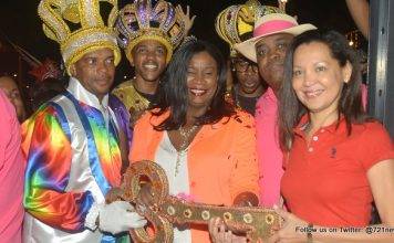 Message for upcoming St. Maarten's Carnival 2015 .