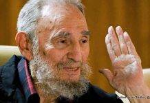 Fidel Castro appears in public after a 14 month absence