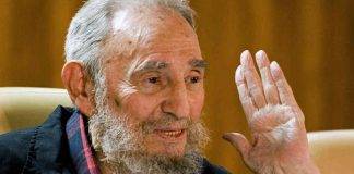 Fidel Castro appears in public after a 14 month absence