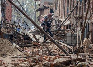 BBC: Nepal on 'war footing' as quarter of population hit by quake