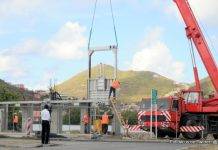 First floodgates installed