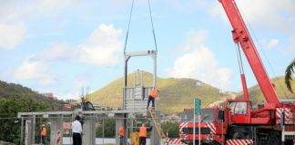 First floodgates installed