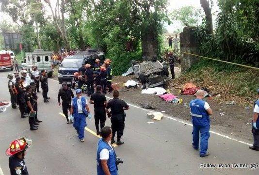 Al menos 7 muertos en accidente de tránsito en suroeste de Guatemala