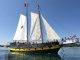 Stalled replica pirate ship towed to port after crew rescued