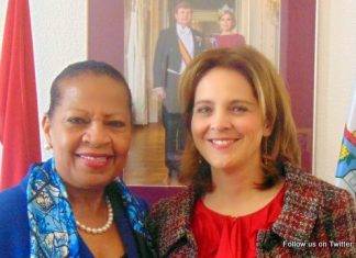 Minister Plenipotentiary Fleming-Artsen discusses with Special Envoy to the UN about a Kingdom candidate for the 15-Member UN Security Council