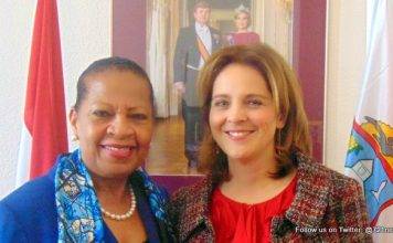 Minister Plenipotentiary Fleming-Artsen discusses with Special Envoy to the UN about a Kingdom candidate for the 15-Member UN Security Council