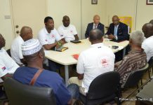 Minister TEATT Connor Meets with Bus Drivers