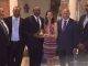 Minister TEATT Connor presents Kingdom Consul General in Miami with Token of Appreciation during Trade Mission