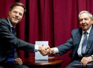 Minister President van Nederland ontmoet President Castro