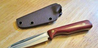 Female arrested in the possession of a knife.