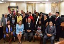 Rotary Club of St. Martin Sunrise pays courtesy call on Prime Minister and Acting Minister of Public Health