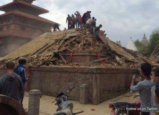 Strong earthquake rocks Nepal, damages Kathmandu