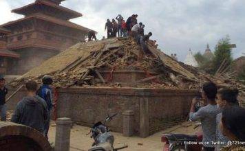 Strong earthquake rocks Nepal, damages Kathmandu