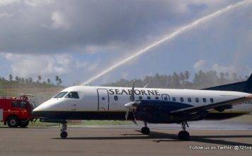 Seaborne Airlines increases service to Dominica