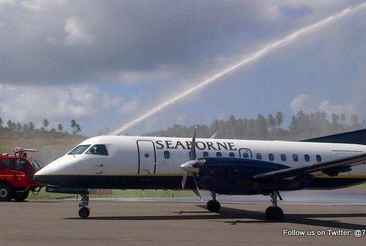 Seaborne Airlines increases service to Dominica