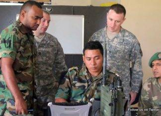 Military in leadership, hazmat exchange with South Dakota National Guard