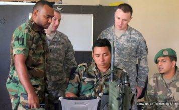 Military in leadership, hazmat exchange with South Dakota National Guard