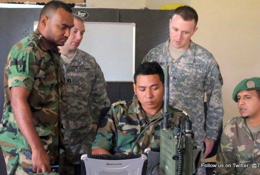 Military in leadership, hazmat exchange with South Dakota National Guard