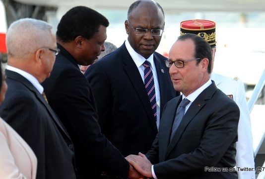 French President Begins Tour of the Caribbean