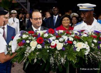 Aline Hanson, présidente du Conseil territorial de Saint-Martin.
