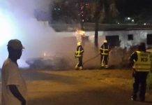 *** BREAKING NEWS *** : Car on Fire