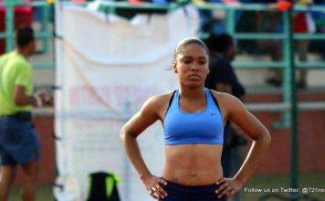 Sareena Carti de l'Avenir Sportif Club de Saint-Martin vers Hampton International Games à Trinidad and Tobago