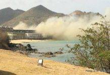 EDF generator catches fire, causing blackout