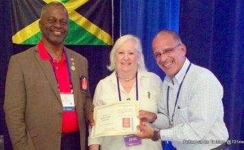 Rotary Club of St. Maarten awarded at Regional Conference