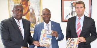 Minister of Justice Richardson receives Annual Report on Joint Court of Justice