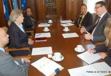 Ministers Plenipotentiary Meet with National Committee 4 and 5 May at Aruba House