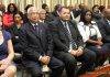 Prime Minister Gumbs, Connor and Bourne-Gumbs attend Swearing in Ceremony in Anguilla of Elected Members of the House of Assembly