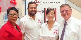 Scotiabank leads by example, donates US $5000 to Stronger Together