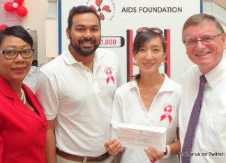 Scotiabank leads by example, donates US $5000 to Stronger Together