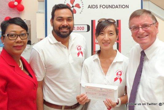 Scotiabank leads by example, donates US $5000 to Stronger Together