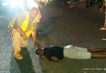 Serious bike accident on Suckergarden road