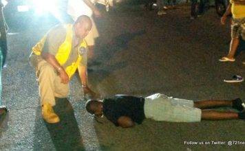 Serious bike accident on Suckergarden road