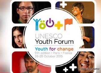 The 9th UNESCO Youth Forum will be held at UNESCO Headquarters in Paris, France from 26 to 28 October 2015.