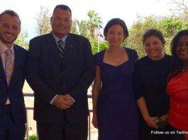 Ivar Asjes, Prime Minister of Curacao visit Anguilla