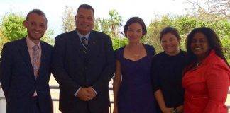 Ivar Asjes, Prime Minister of Curacao visit Anguilla