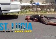 Pedestrian struck in Choiseul